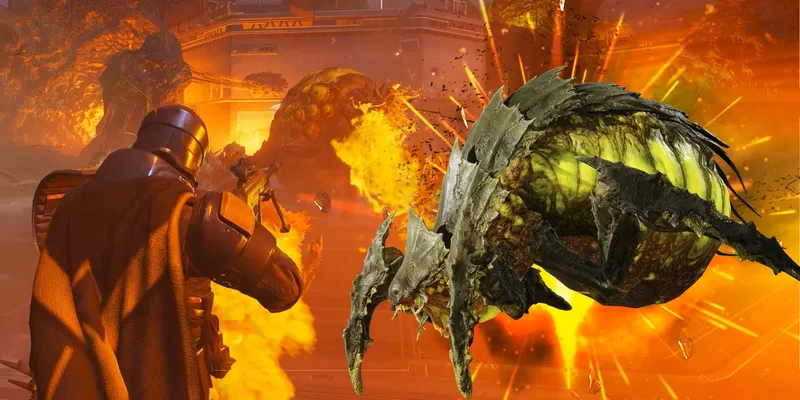 Tough New AT-AT-Like Enemy in Helldivers 2