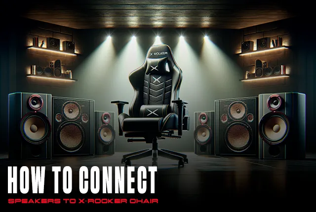 How to Connect Speakers to Your X Rocker Gaming Chair