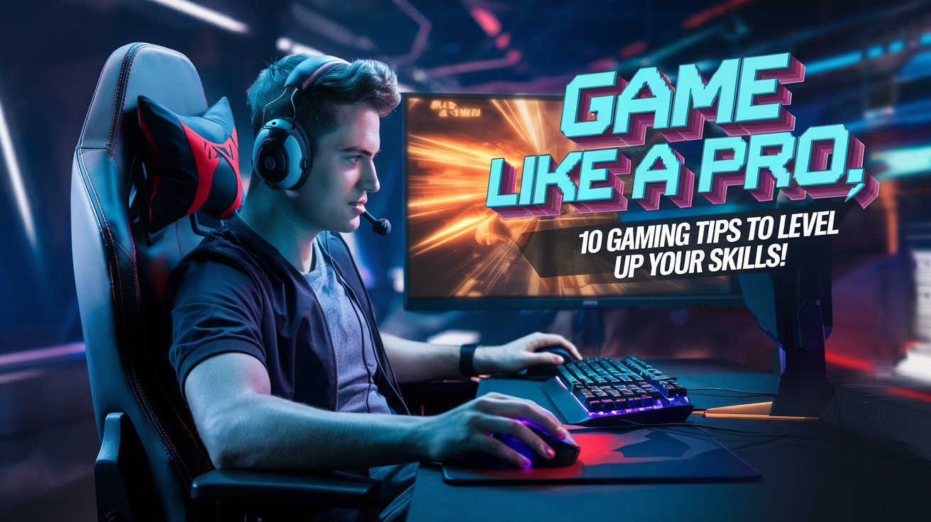 Game like A Pro, 10 Gaming Tips To Level Up Your Skills